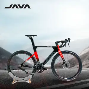 Java SUPREMA Chinese Factory Good Quality 700c Carbon Race 24 Speed Support OEM Custom Disc Brake Men Cycle Road Bike Bicycle