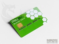 Voll farbige RFID-Visitenkarte Smart PVC Kunststoff Magnet karte Offsetdruck Chipkarten größe
