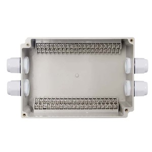 Boîte de jonction étanche IP67 en plastique ABS, boîte de dérivation de câbles extérieure résistante à la pluie, surface blanche scellée - Product Image 6