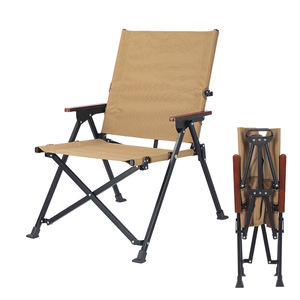 Muebles de Exterior Personalizados con Marco de Aluminio, Silla Reclinable Cómoda, Plegable y Portátil para Camping y Pesca - Product Image 1