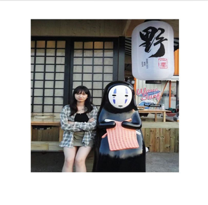 <span class=keywords><strong>Restaurante</strong></span> de <span class=keywords><strong>sushi</strong></span>, tienda de comida japonesa, <span class=keywords><strong>restaurante</strong></span>, centro comercial, escultura de animación de dibujos animados japoneses, estatua de hombre sin rostro personalizada - Product Image 1