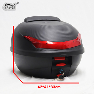 Caja trasera de motocicleta personalizable de 33L, caja de equipaje de PP impermeable de fábrica, almacenamiento de carga para almacenamiento y viajes - Product Image 6