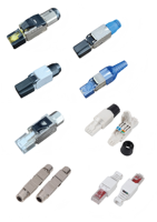 Modul Jaringan CAT6 UTP RJ45 Keystone Jack Konektor Punch Down 110 IDC