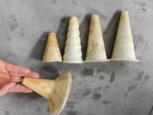 Nueva Máquina para Hacer Conos de Pizza Eléctrica Portátil Automática de 4 Moldes, Acero Inoxidable 304, Fácil de Operar, Personalizable, al Mejor Precio - Product Image 5