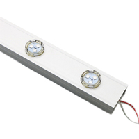 Lampe sur rail permanente adressable 12v vacances de Noël Led 30mm Led Pixel Point Light pour l'éclairage de l'avant-toit de la maison