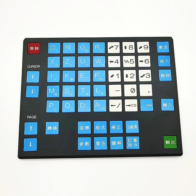 Fanuc System Button Film A98L-0001-0568#M/T CNC Lathe Operation Panel Button Film