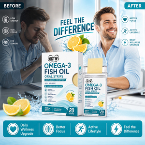 Bandes orales d'huile de poisson Oméga 3 en gros avec EPA, formule de supplément pour le soutien oculaire sans eau - Product Image 6