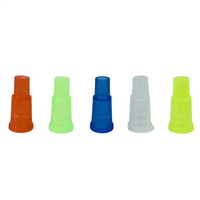 Embout de Chicha Jetable 37 mm Becs de Rechange en Plastique Colorés Bon Marché Accessoires Noir 90 mm pour Narguilé