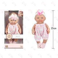 Poupées de bébé réaliste Belinda pour nouveau-nés, 10 pouces, en vinyle, coffret cadeau pour bébé, poupées reborn pour filles