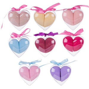 Juego de Dos Esponjas de Maquillaje Súper Suaves, Sin Polvo, en Forma de Huevo, de Doble Uso (Húmedo/Seco), Sin Látex, en Caja con Forma de Corazón - Product Image 5