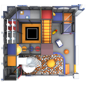 <span class=keywords><strong>2025</strong></span> nóng bán sân chơi an toàn cho trẻ em nhựa trong nhà Thiết bị sân chơi - Product Image 4