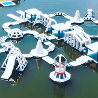 Parc aquatique gonflable géant CH à vendre, parc aquatique gonflable pour enfants et adultes