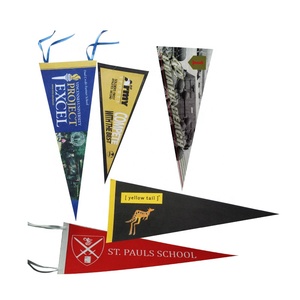 Personalizza i giochi del College della scuola personalizzati <span class=keywords><strong>di</strong></span> fabbrica del Pennant in feltro del triangolo del <span class=keywords><strong>trono</strong></span> - Product Image 1