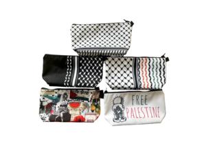 Filistin Kufiyah debriyaj filistin ile ücretsiz filistin kılıfı standı Kuffiyah çanta arapça hediyeler arapça seyahat makyaj çantası - Product Image 1