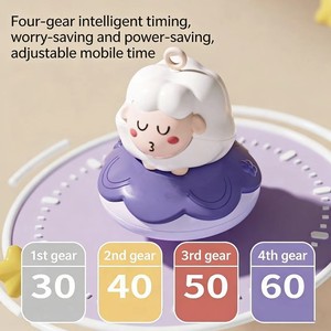 Campana musical para cuna de bebé, tipo colgante giratorio, juguete educativo y de confort para bebés - Product Image 2