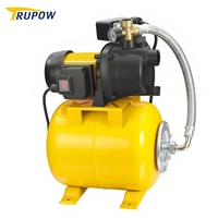 Pompes à jet électriques domestiques à moteur en aluminium 800W pour surpression d'eau avec réservoir