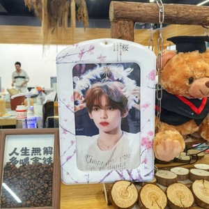 Portafoto in PVC Personalizzato A4 Grande Formato, Stile Kpop alla Moda, con Ciondolo per Donne e Studentesse - Product Image 3