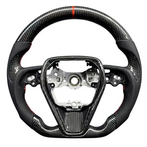 Barmichaftermarket <span class=keywords><strong>พวงมาลัย</strong></span>คาร์บอนไฟเบอร์มันวาวสำหรับ <span class=keywords><strong>Vios</strong></span> Yaris ATIV soluna - Product Image 4