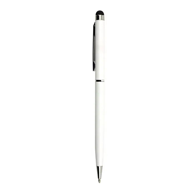 Metal Fancy Ballpoint Pen Led Tablet 2 In 1 Aluminium Touch Screen Stylus Pen