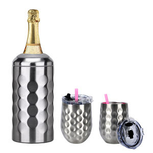 Du Lịch Ban Đầu <span class=keywords><strong>750Ml</strong></span> Rượu Vang Cho Rượu Sâm Banh Chai Máy Làm Lạnh Bạc Bàn Rượu Vang Mát Cho Các Bên - Product Image 6