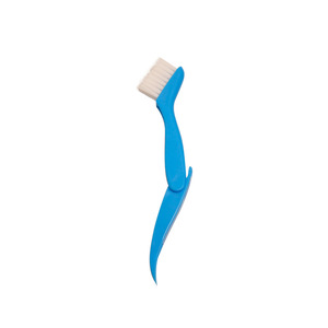 Peigne à disque en plastique vert avec brosse pliante bleue pour le nettoyage en profondeur des climatiseurs, outils de nettoyage - Product Image 5