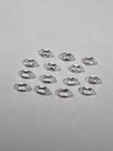 Topacio Blanco Corte Marquesa 4x8mm Grado A Pulido Natural Gema Suelta para Fabricación de Joyas al por Mayor - Product Image 2