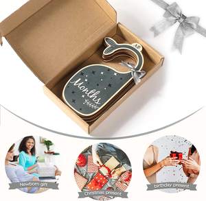 Décor de pépinière Boho bébé garde-robe diviseurs carte ensemble Art populaire gravure placard organisateur cadeau ensemble pour nouveau-né 24 mois - Product Image 6