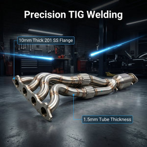 BM-12H <span class=keywords><strong>ราคา</strong></span>โรงงานที่ดีที่สุดสำหรับท่อไอเสียเฮดเดอร์สำหรับรุ่นใหม่ของ MI NI COO PER MANIFOLD สำหรับ R5 R52 R53 พร้อม 200 เซลล์ - Product Image 4