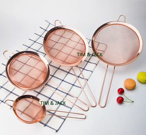 Colador de malla de acero inoxidable estilo INS, tamiz de cocina, mango de alambre, harina de té para hornear, Pasta, arroz, comida, colador de aceite, colador de Metal - Product Image 5