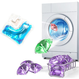 All-in-One yumuşak temizlik çamaşır sıvı granül kapsül tek kullanımlık yıkama boncuk koku konsantre boncuk bej bırakın - Product Image 2