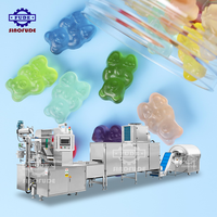 Machine à bonbons gélifiés à faible consommation d'énergie et facile à utiliser, ligne de production de oursons gélifiés