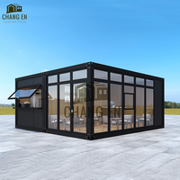 Casa Contenedor JHCE3 de Lujo, Completamente Amueblada, de 20/40 Pies, Diseño Contemporáneo, Casas Prefabricadas Premium, Puerta de Seguridad de Acero, Personalizable