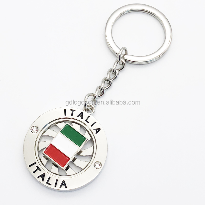 キーホルダー　イタリア　ベアー　メタルヘッド キーホルダー イタリア ベアー メタルヘッド