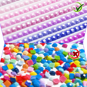 Peinture Diamant Animaux Mignons Ever Moment, Mosaïque Complète Carrée, Panda <span class=keywords><strong>avec</strong></span> Ours, Vente en Gros, Art Mural ASF3036 - Product Image 3