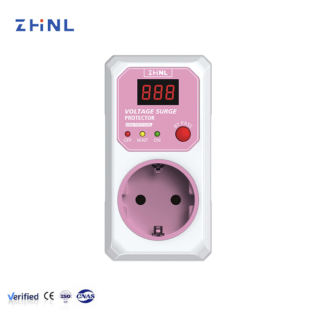 ZHNL Customizable Color logo Digital Display Intelligence Household Protective Automatic Digital Adjustable Voltage Protector