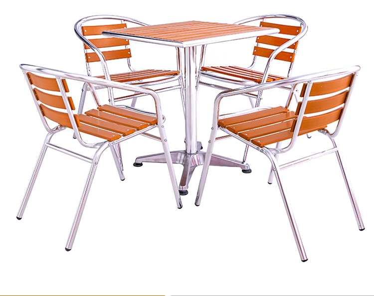 Hot Sale Patio Courtyard Wooden Chairs