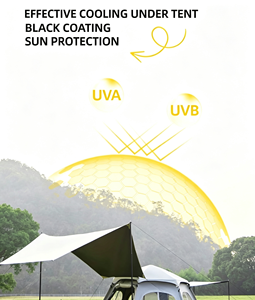 Tentes de camping en gros à prix abordable avec structure pop-up pour les excursions de loisirs en plein air sur les collines - Product Image 4