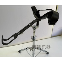 Soporte Profesional para Djembé de 28 mm - Altura Extensible de 58-88 cm, Personalización Completa ODM/OEM, Metal Duradero, Sociedades de Marca de Percusión