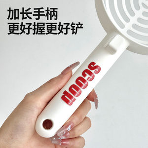 ที่ตักทรายแมว รูขุมขนละเอียด รูปวงรี พลาสติก สำหรับแมว สุนัข หนูแฮมสเตอร์ วัสดุ PP รุ่น QW10455 - Product Image 5