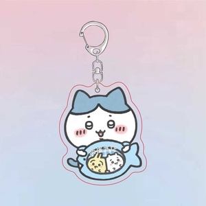 Chiikawa douleur sac Usaki petit Hachiyi mignon cartable pendentif acrylique porte-clés dessin animé cadeau - Product Image 4