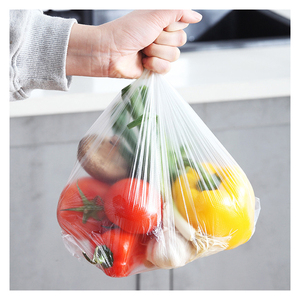1.Durable custom size and printed logo clear HDPE LDPE plastic roll <b>bag</b> <b>food</b> packaging hot sale plastic <b>bags</b> roll - Product Image 3