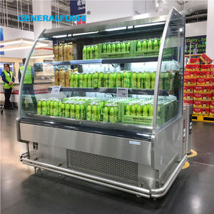Réfrigérateur de supermarché semi-multidecks large à branchement direct, refroidisseur de bière autonome, refroidisseur de boissons, vitrine de présentation - Product Image 2