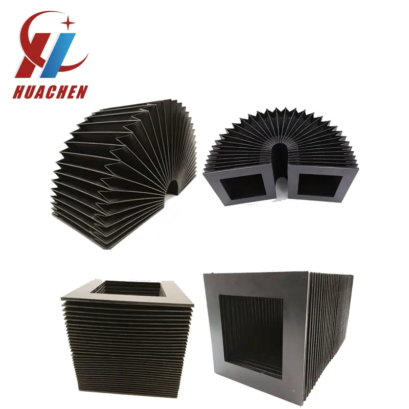 Phong cách tùy chỉnh là hoàn chỉnh vải accordion CNC ống thổi bìa vải gấp ống thổi Bìa