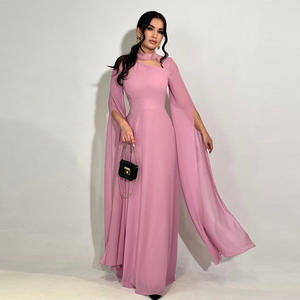 Vestido de Noche de Lujo NPF, Abaya, Vestido Musulmán para Mujer, Elegante, Talla Grande, Vestido Informal, Vestido Maxi Pakistaní - Product Image 3