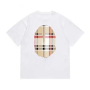 Camiseta de punto con estampado de letras de alta calidad para hombre, ecológica, a la moda, informal, superventas, 100% algodón - Product Image 2