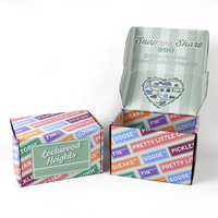 Boîte d'expédition en carton ondulé personnalisable avec logo et taille sur mesure, impression avec pelliculage mat, recyclable, pour l'expédition et l'emballage