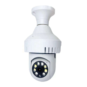 HD an ninh mạng không dây thông minh 360 độ <span class=keywords><strong>wifi</strong></span> E27 Bóng đèn máy ảnh khói báo động <span class=keywords><strong>wifi</strong></span> máy ảnh với khói <span class=keywords><strong>Detector</strong></span> - Product Image 2