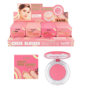 Karite Perfect Cheek <span class=keywords><strong>Teint</strong></span> Naturel Couleur Blush Blush Visage <span class=keywords><strong>Maquillage</strong></span> Cosmétique Produit De Beauté OEM Logo Personnalisé Marque Privée - Product Image 3