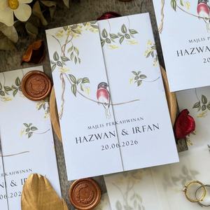 Invitaciones <span class=keywords><strong>de</strong></span> Boda <span class=keywords><strong>de</strong></span> Lujo al Por Mayor, Impresión a Todo Color para Distribuidores Internacionales - Product Image 2