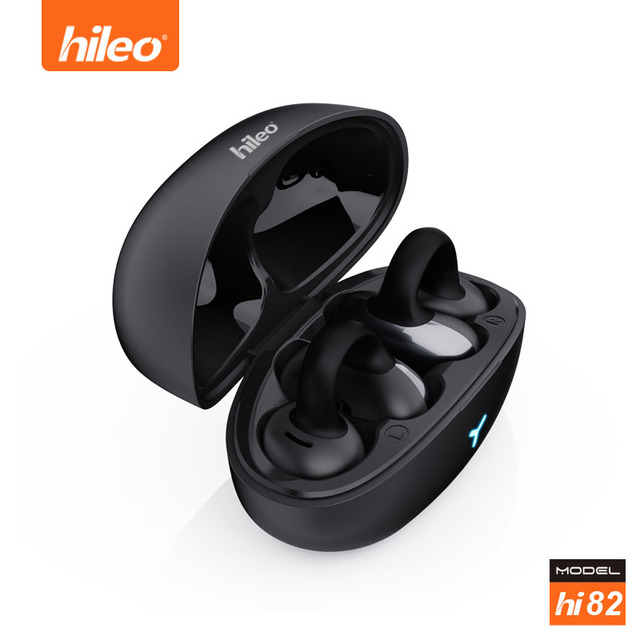 Wholesale Sunrise Hi82 TWS Earbuds for 5.3 Ear-Clip Sports Earphones Digital Display ANC/ENC IPX4 Waterproof Mic Low